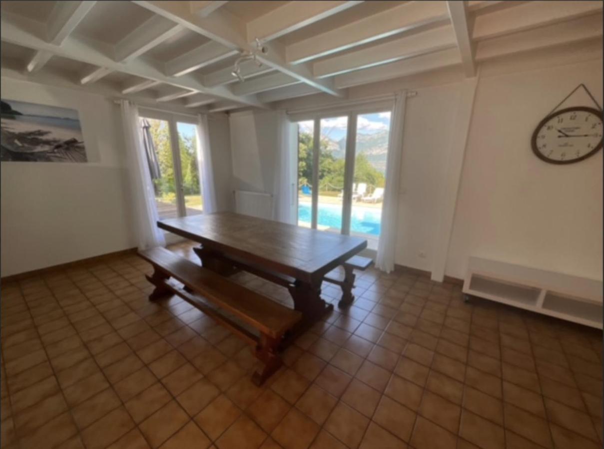 Villa Avec Piscine, Vue Lac Et Montagne 세브리에 외부 사진