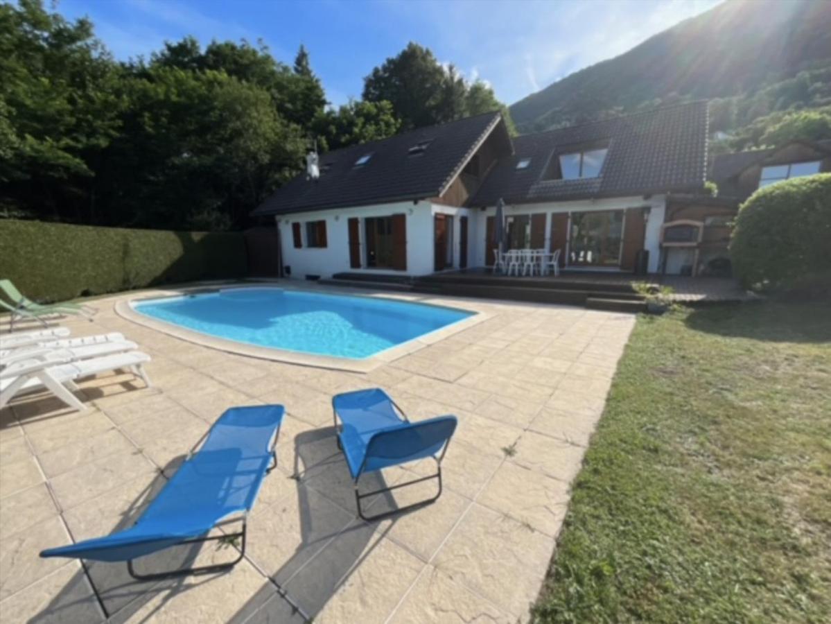 Villa Avec Piscine, Vue Lac Et Montagne 세브리에 외부 사진