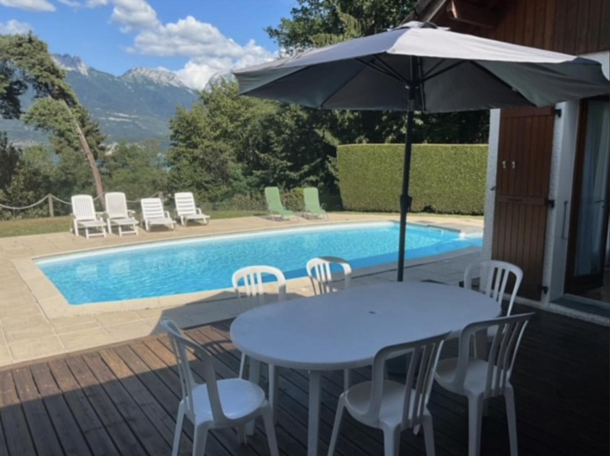 Villa Avec Piscine, Vue Lac Et Montagne 세브리에 외부 사진